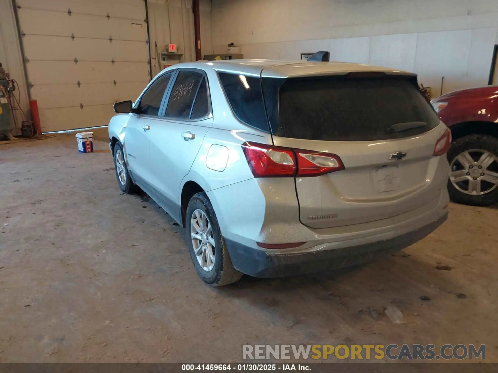 3 fotografías del automóvil dañado 3GNAXKEV1MS150320 CHEVROLET EQUINOX 2021