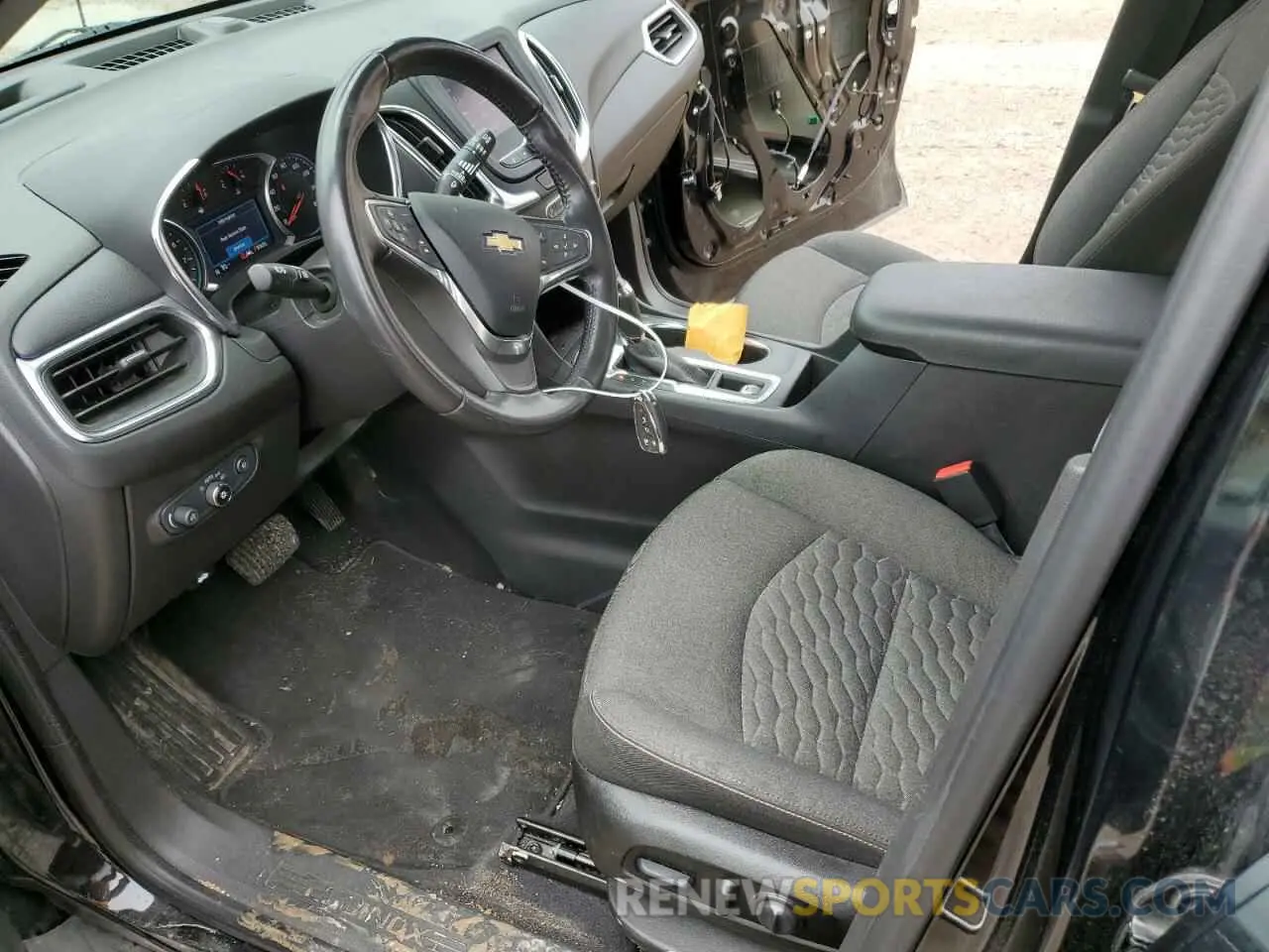 7 fotografías del automóvil dañado 3GNAXKEV2ML355462 CHEVROLET EQUINOX 2021