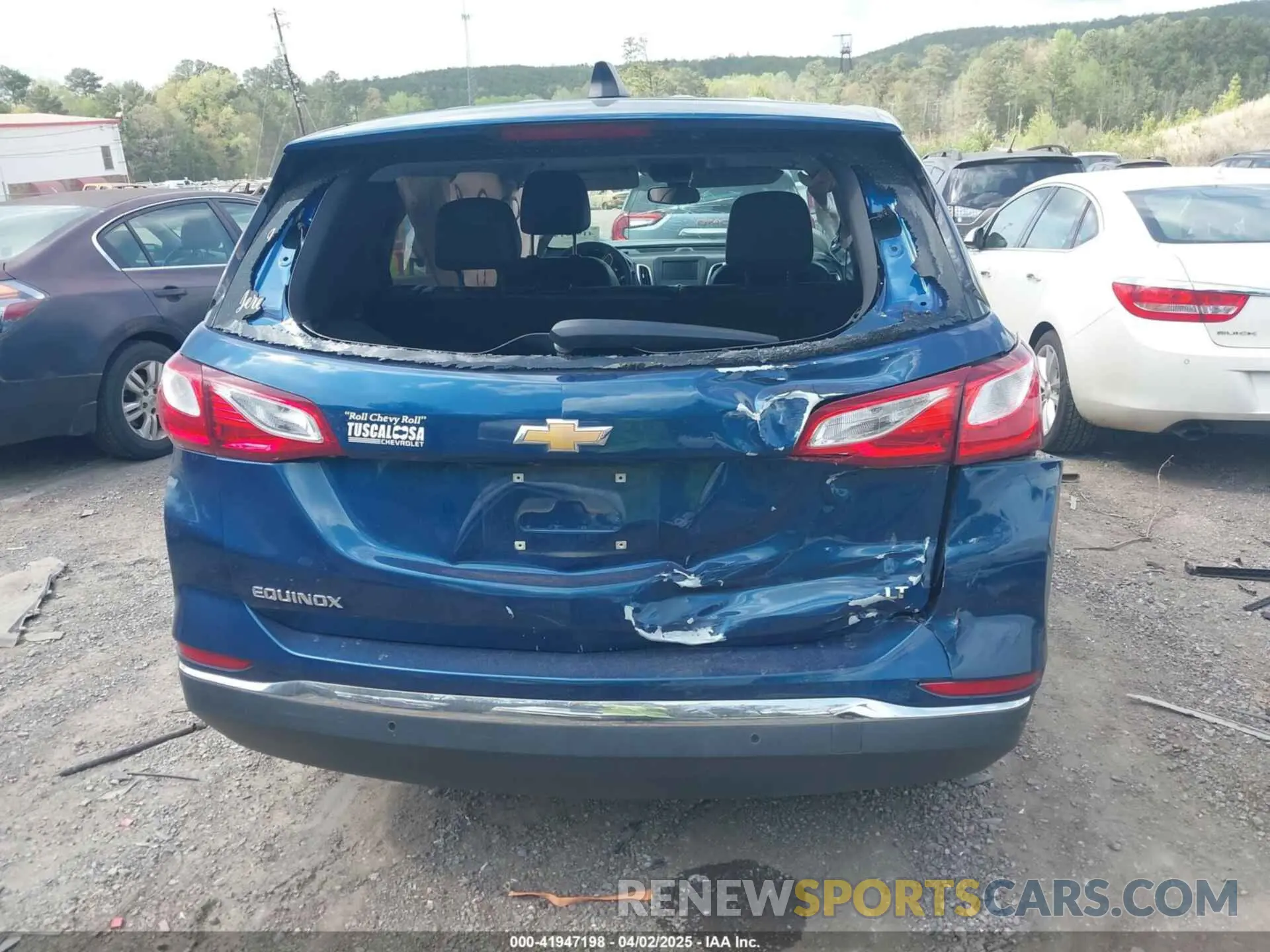 16 fotografías del automóvil dañado 3GNAXKEV2ML395007 CHEVROLET EQUINOX 2021