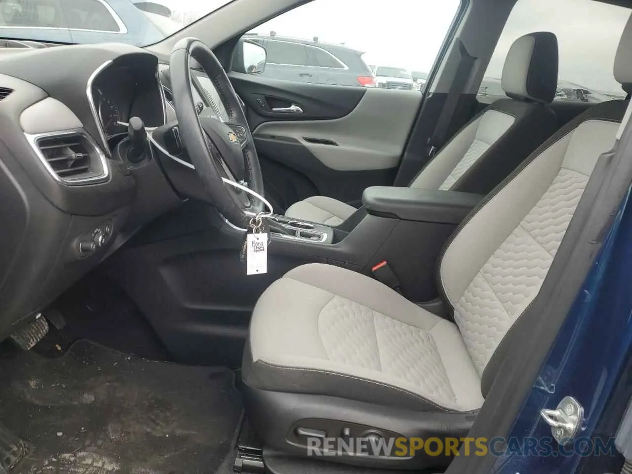 7 fotografías del automóvil dañado 3GNAXKEV2ML400156 CHEVROLET EQUINOX 2021