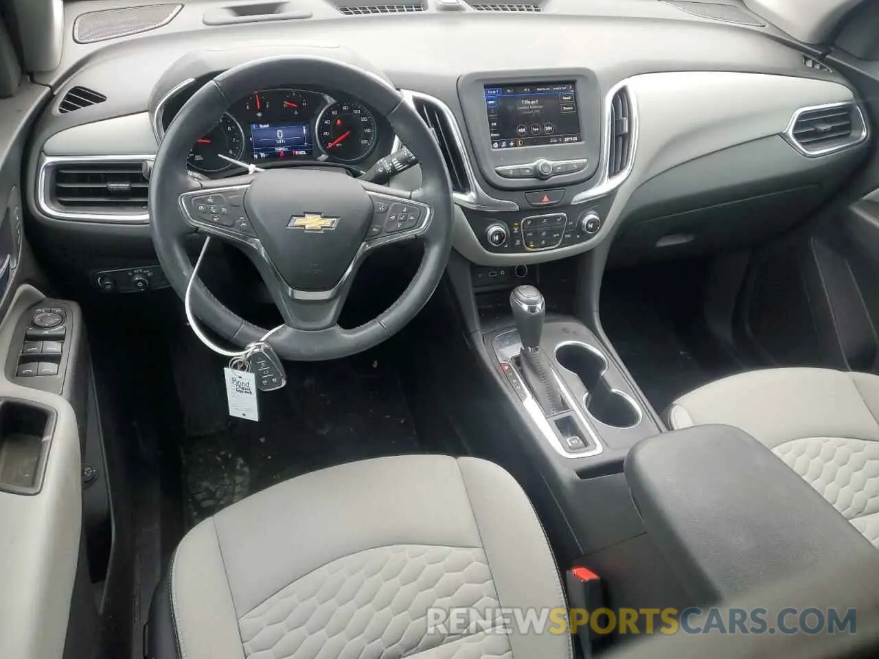 8 fotografías del automóvil dañado 3GNAXKEV2ML400156 CHEVROLET EQUINOX 2021