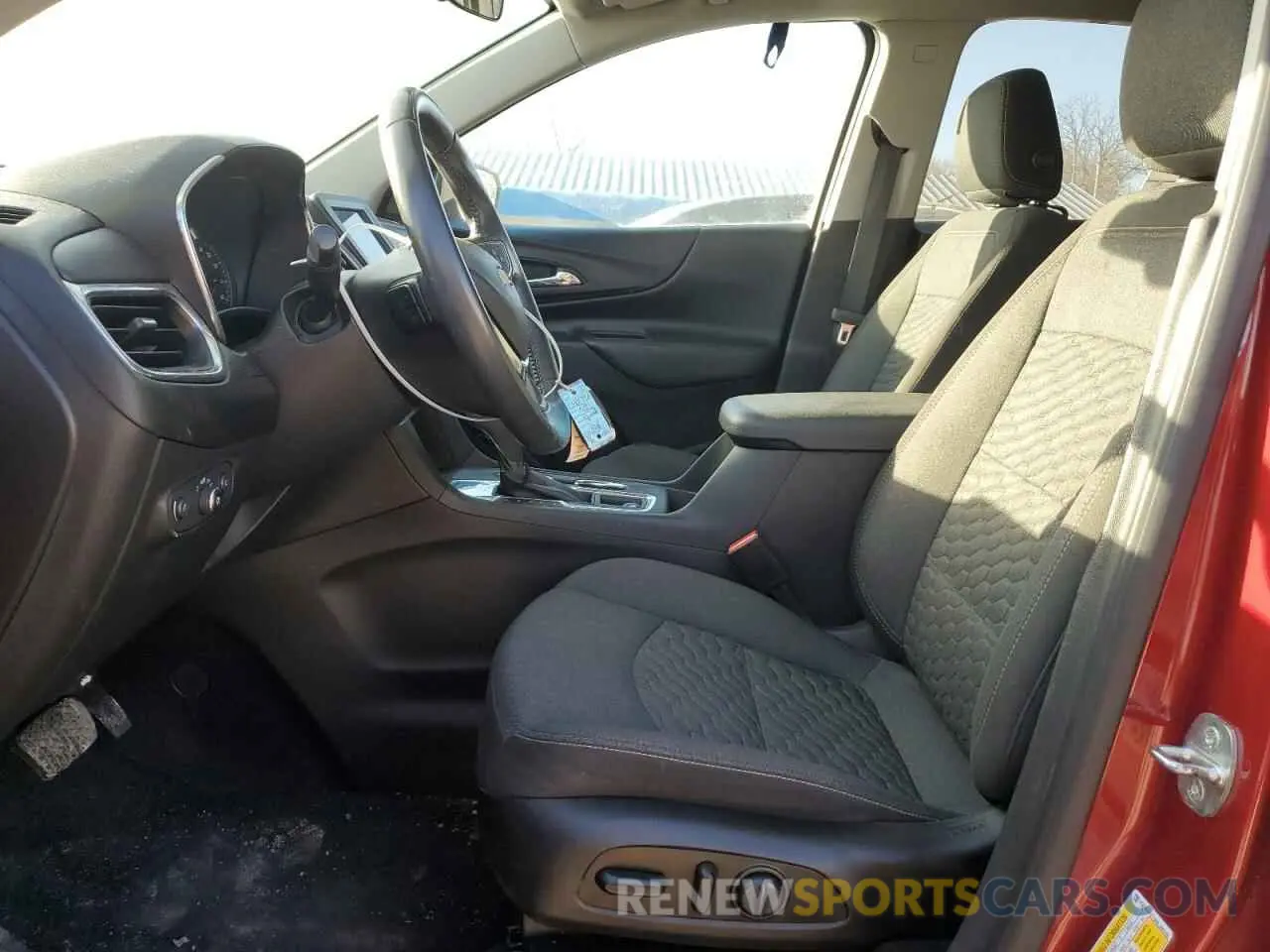 7 fotografías del automóvil dañado 3GNAXKEV3ML346348 CHEVROLET EQUINOX 2021