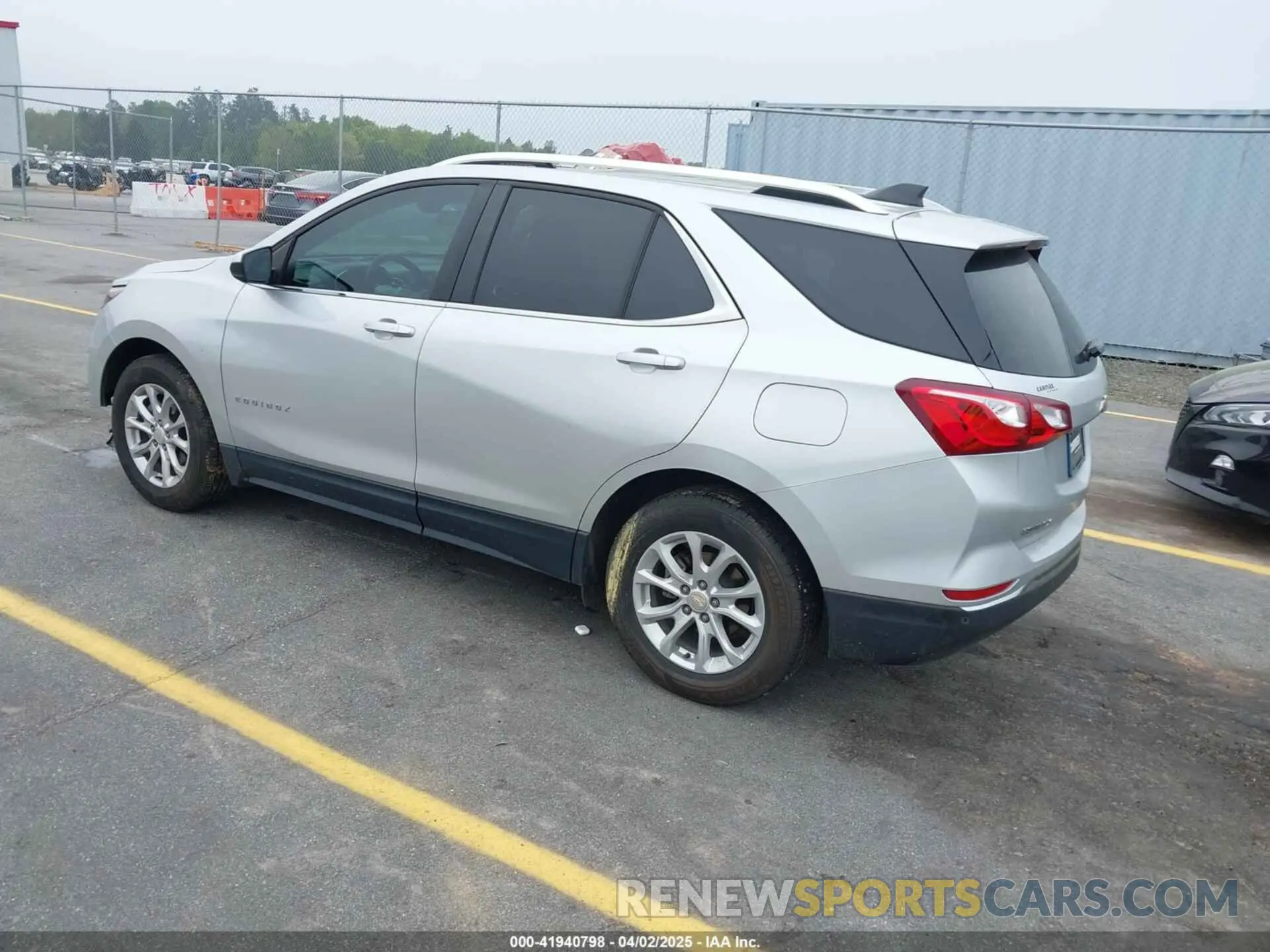 3 fotografías del automóvil dañado 3GNAXKEV3MS124186 CHEVROLET EQUINOX 2021