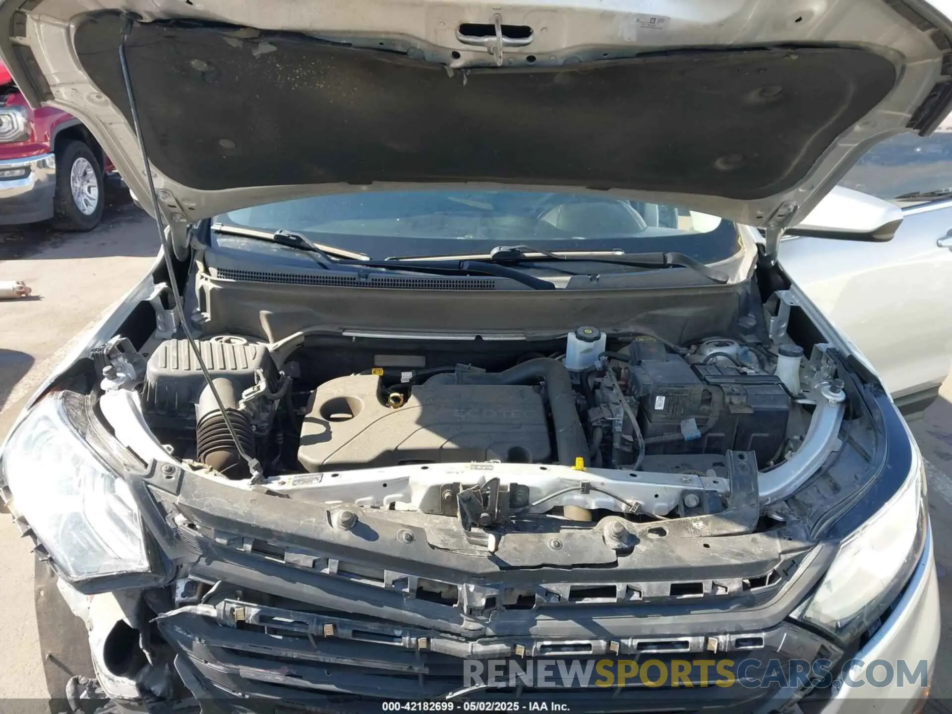 10 fotografías del automóvil dañado 3GNAXKEV3MS127136 CHEVROLET EQUINOX 2021