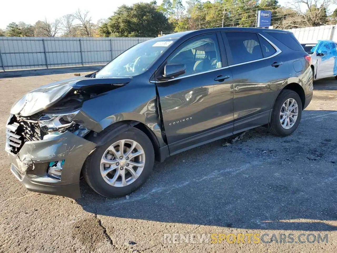 1 fotografías del automóvil dañado 3GNAXKEV4ML336461 CHEVROLET EQUINOX 2021