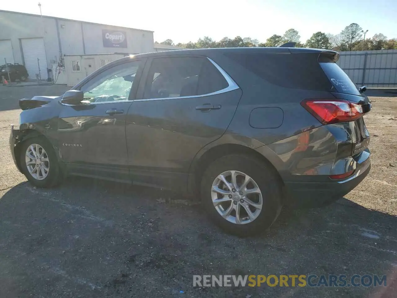 2 fotografías del automóvil dañado 3GNAXKEV4ML336461 CHEVROLET EQUINOX 2021