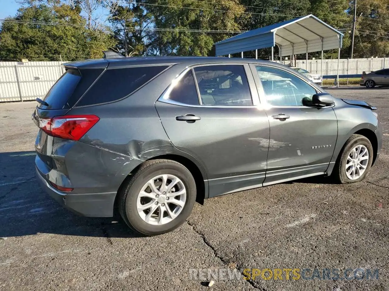 3 fotografías del automóvil dañado 3GNAXKEV4ML336461 CHEVROLET EQUINOX 2021