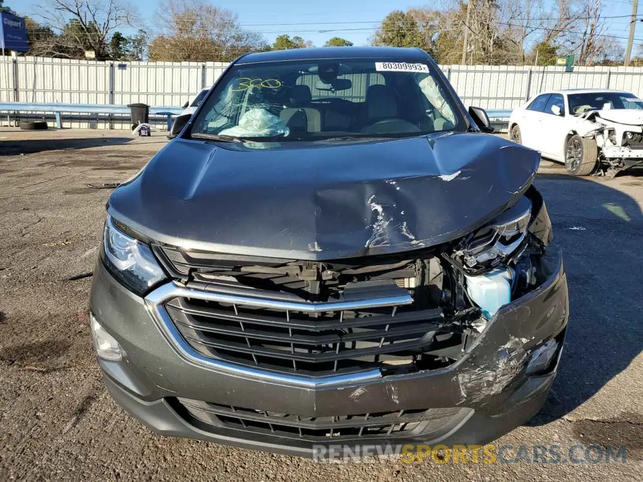 5 fotografías del automóvil dañado 3GNAXKEV4ML336461 CHEVROLET EQUINOX 2021