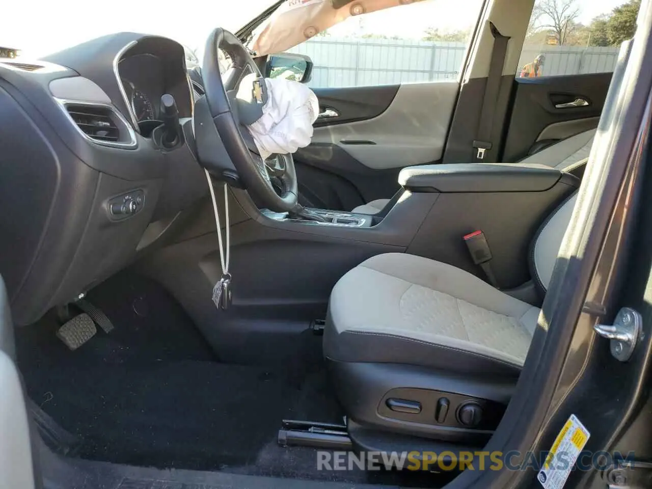 7 fotografías del automóvil dañado 3GNAXKEV4ML336461 CHEVROLET EQUINOX 2021