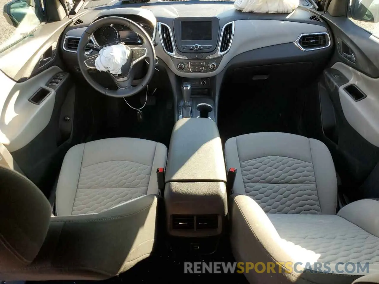 8 fotografías del automóvil dañado 3GNAXKEV4ML336461 CHEVROLET EQUINOX 2021