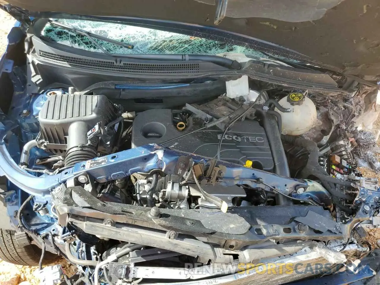 13 fotografías del automóvil dañado 3GNAXKEV4ML352286 CHEVROLET EQUINOX 2021