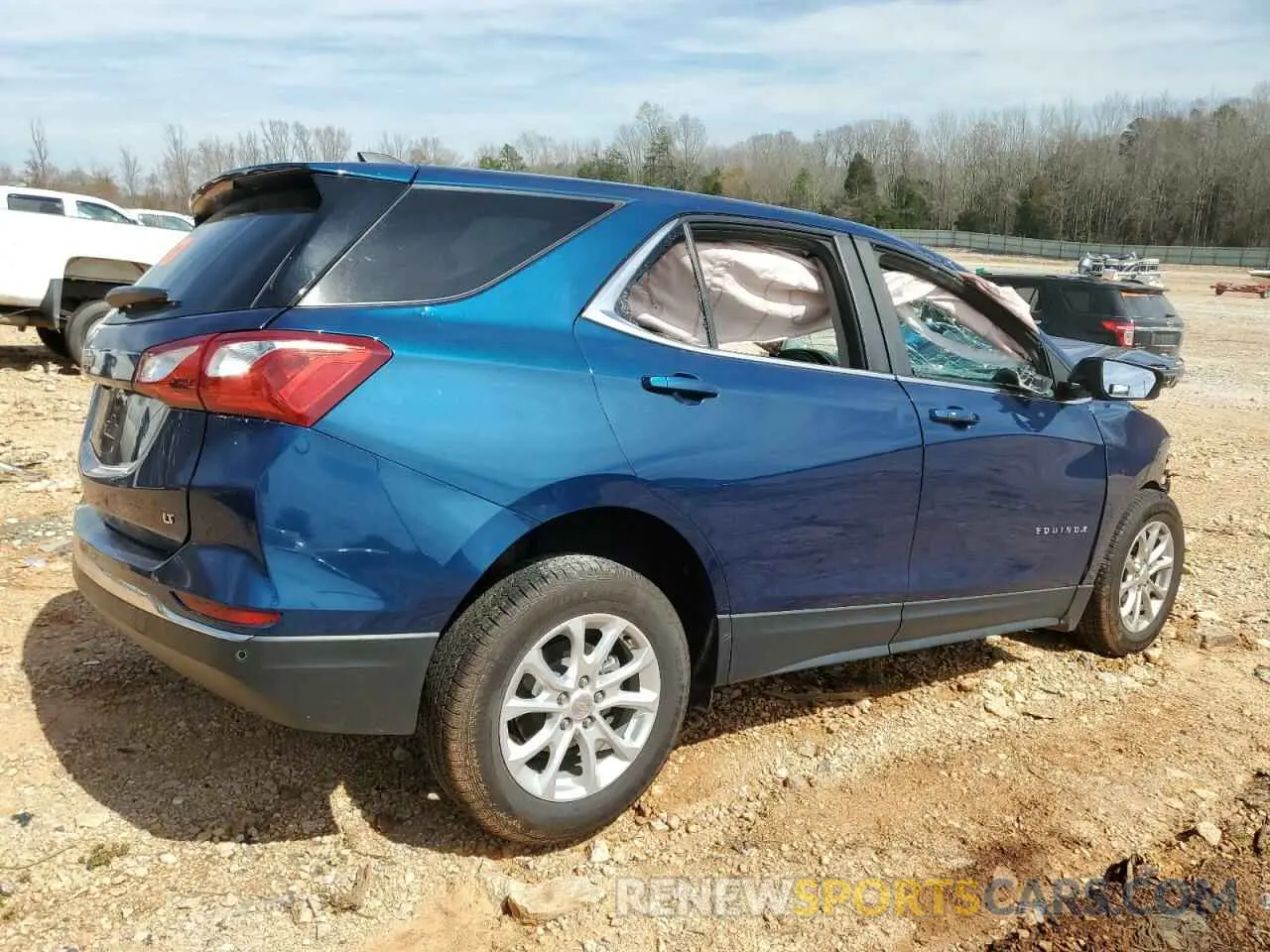 3 fotografías del automóvil dañado 3GNAXKEV4ML352286 CHEVROLET EQUINOX 2021
