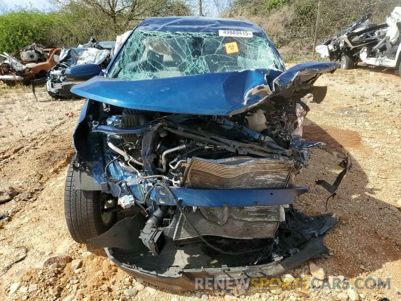 5 fotografías del automóvil dañado 3GNAXKEV4ML352286 CHEVROLET EQUINOX 2021