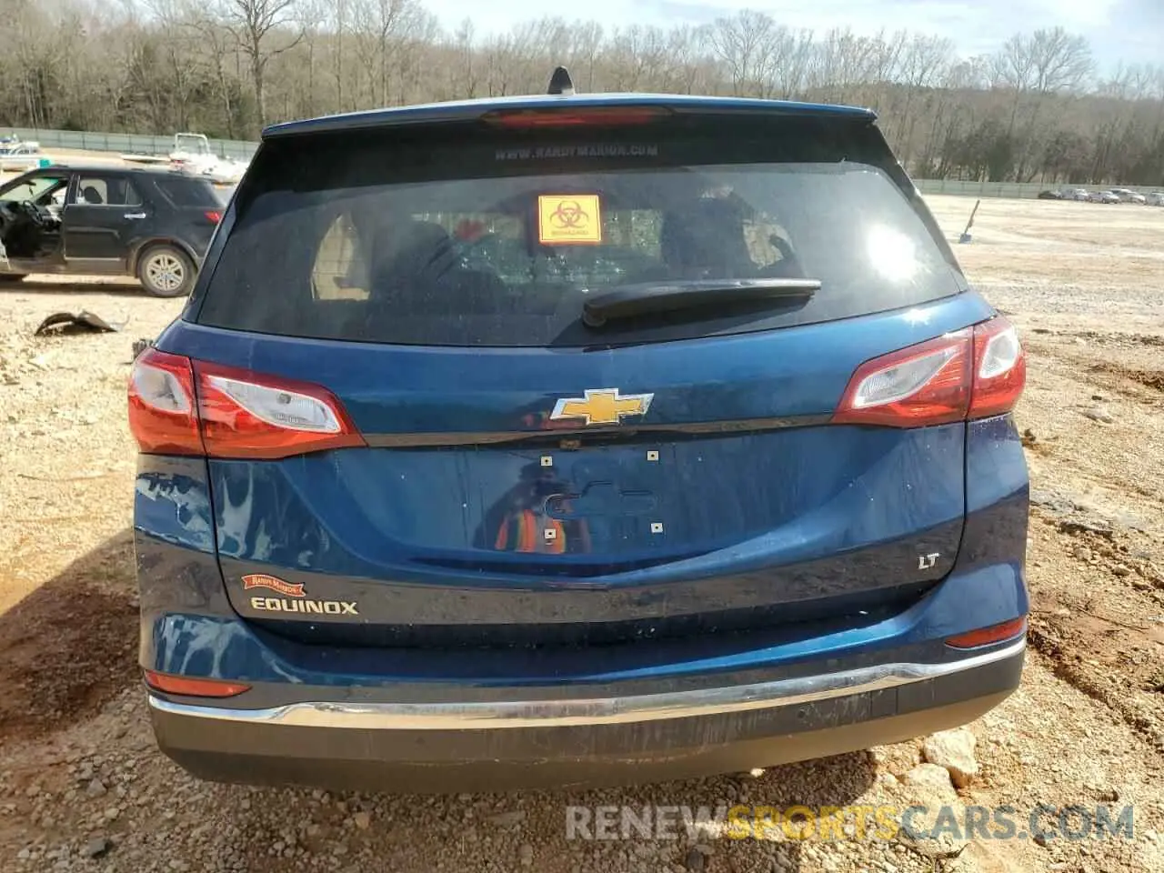 6 fotografías del automóvil dañado 3GNAXKEV4ML352286 CHEVROLET EQUINOX 2021