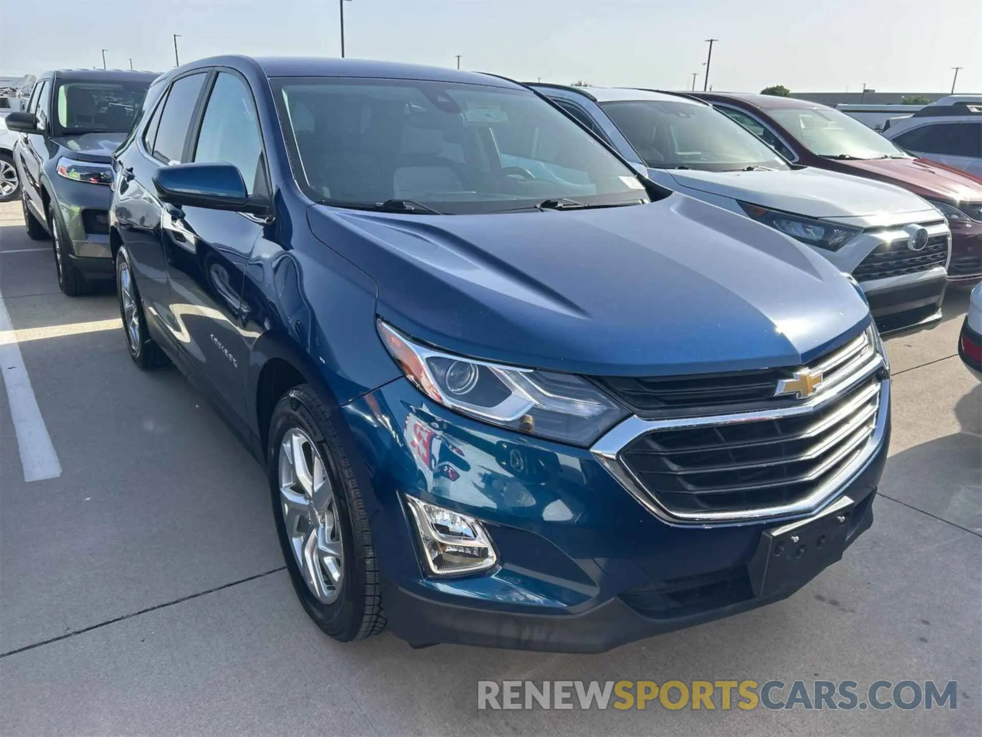 8 fotografías del automóvil dañado 3GNAXKEV4ML389144 CHEVROLET EQUINOX 2021