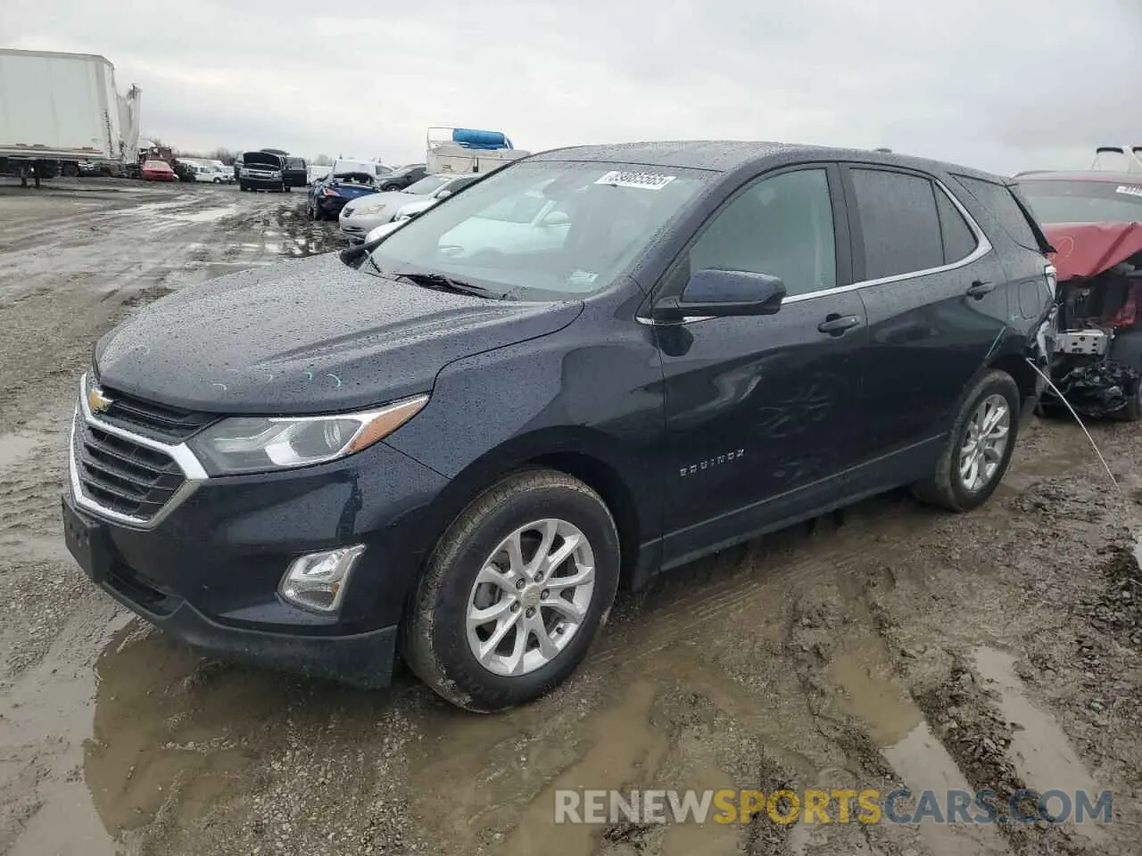 1 fotografías del automóvil dañado 3GNAXKEV4MS111043 CHEVROLET EQUINOX 2021
