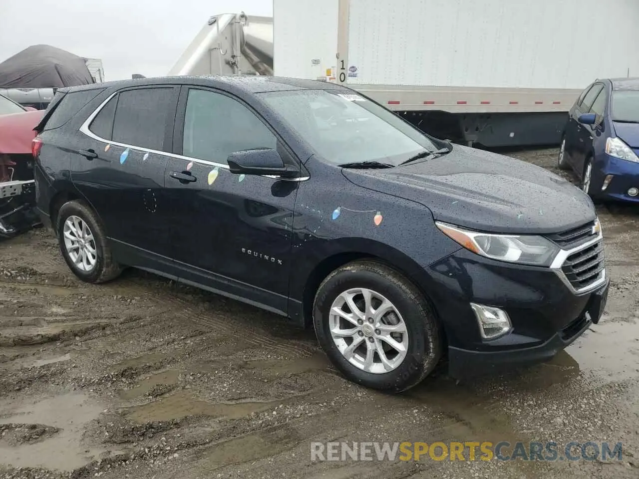 4 fotografías del automóvil dañado 3GNAXKEV4MS111043 CHEVROLET EQUINOX 2021