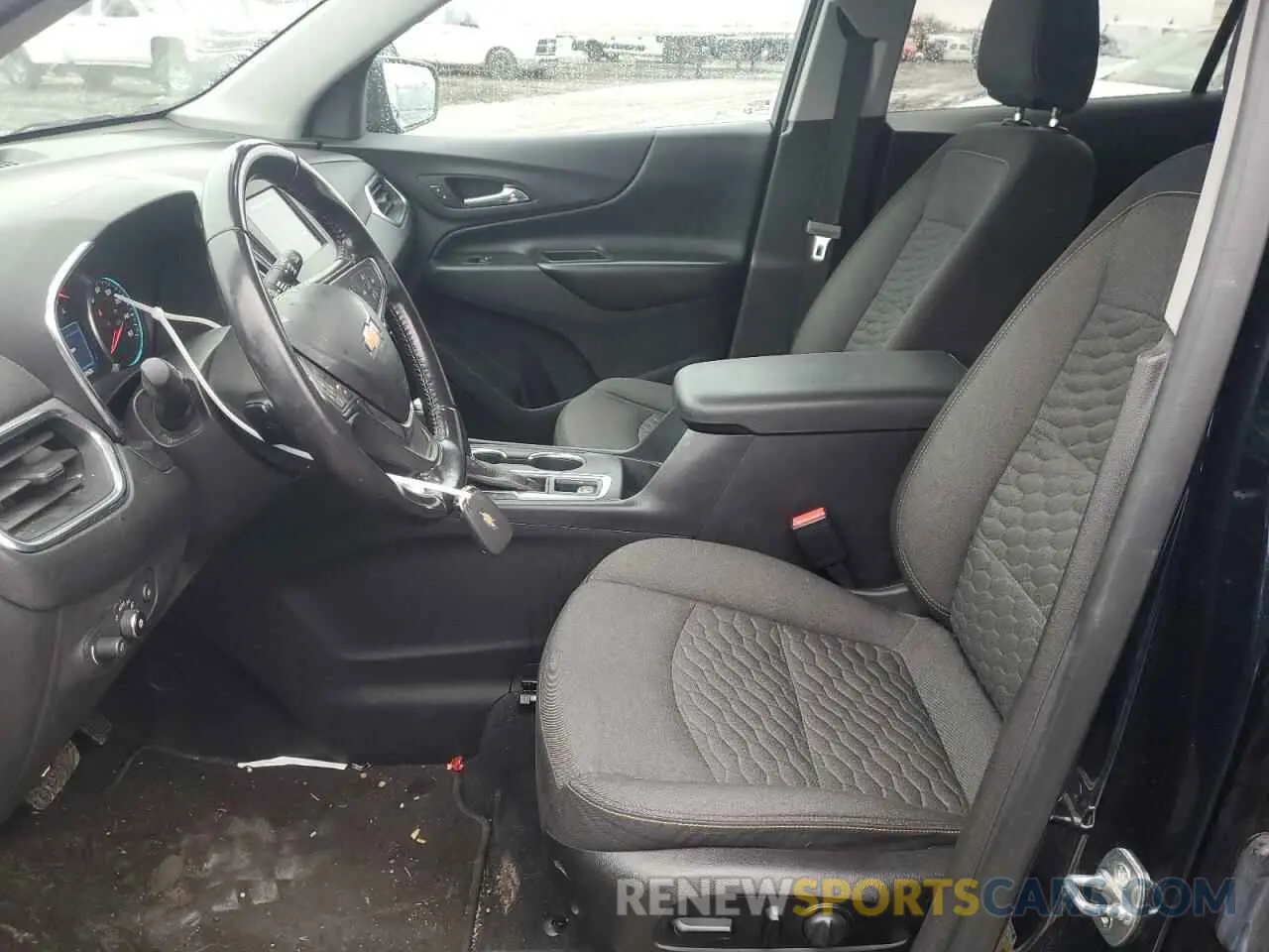 7 fotografías del automóvil dañado 3GNAXKEV4MS111043 CHEVROLET EQUINOX 2021