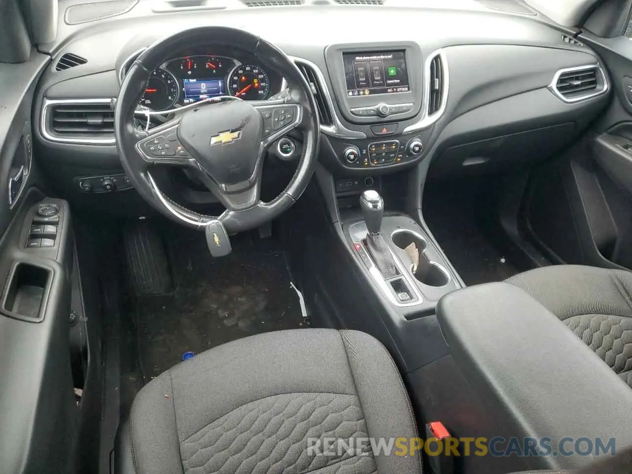 8 fotografías del automóvil dañado 3GNAXKEV4MS111043 CHEVROLET EQUINOX 2021
