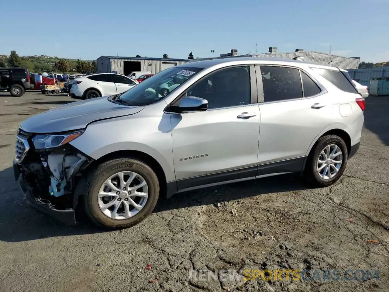 1 fotografías del automóvil dañado 3GNAXKEV4MS138016 CHEVROLET EQUINOX 2021