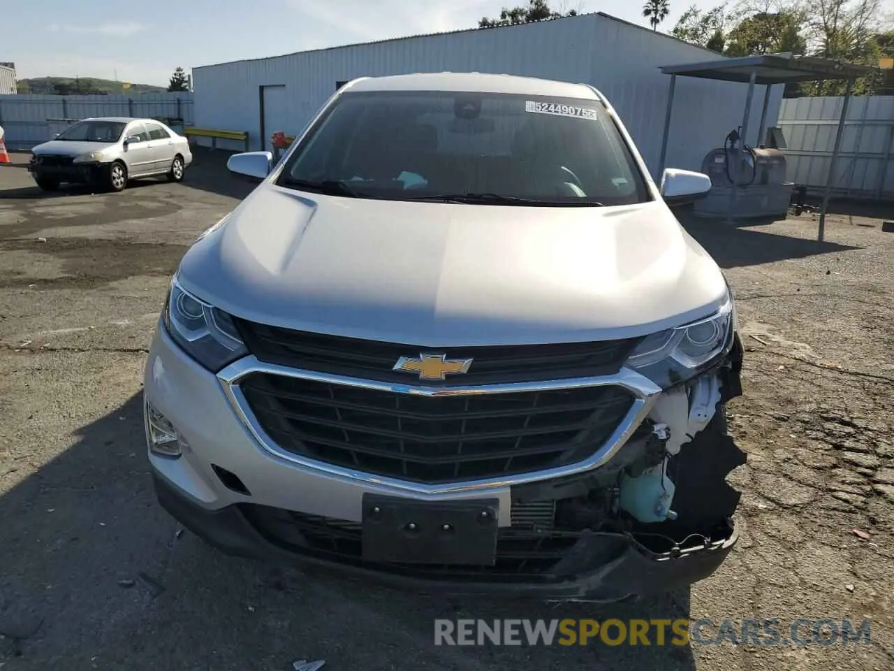 5 fotografías del automóvil dañado 3GNAXKEV4MS138016 CHEVROLET EQUINOX 2021