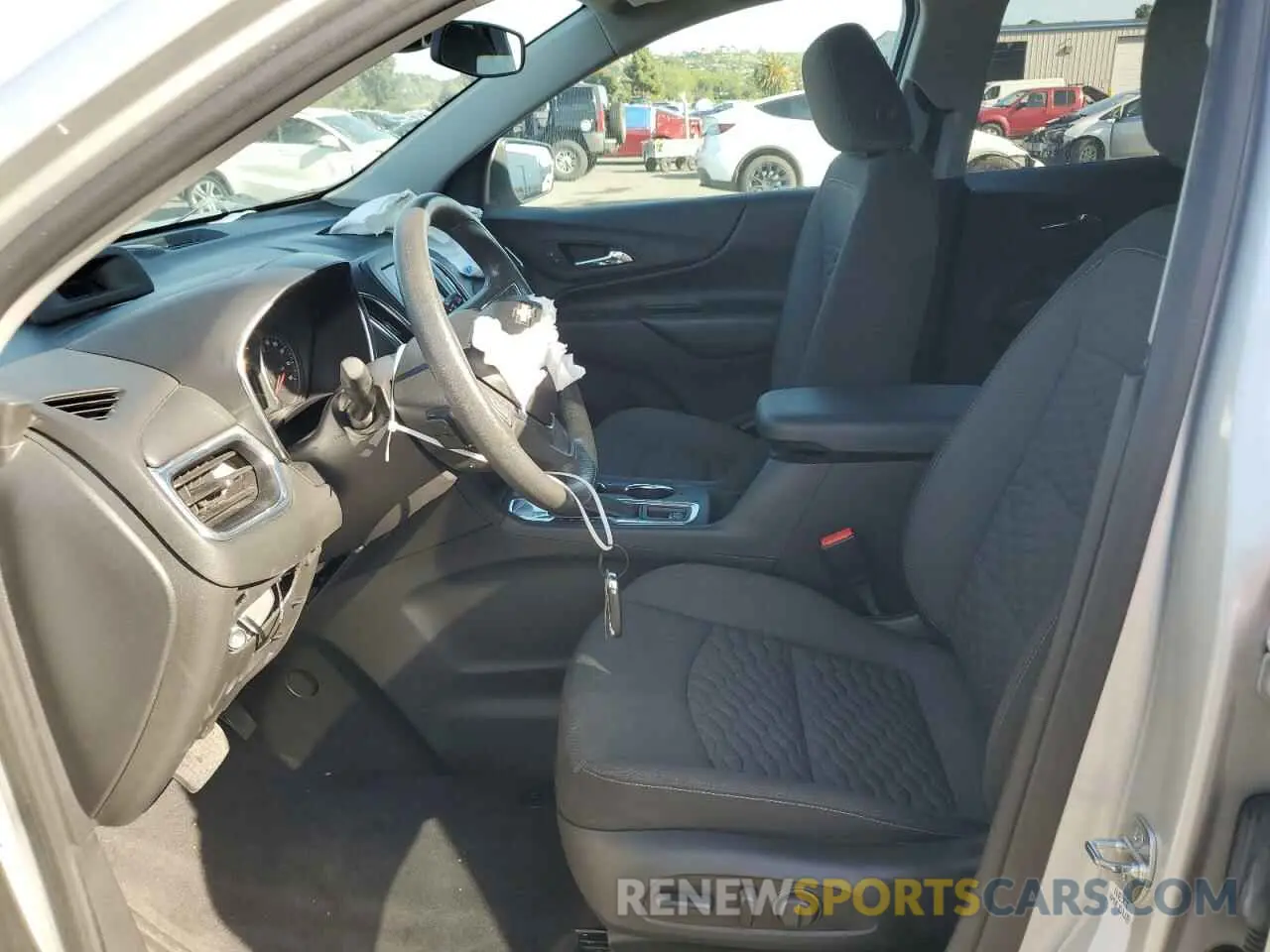 7 fotografías del automóvil dañado 3GNAXKEV4MS138016 CHEVROLET EQUINOX 2021