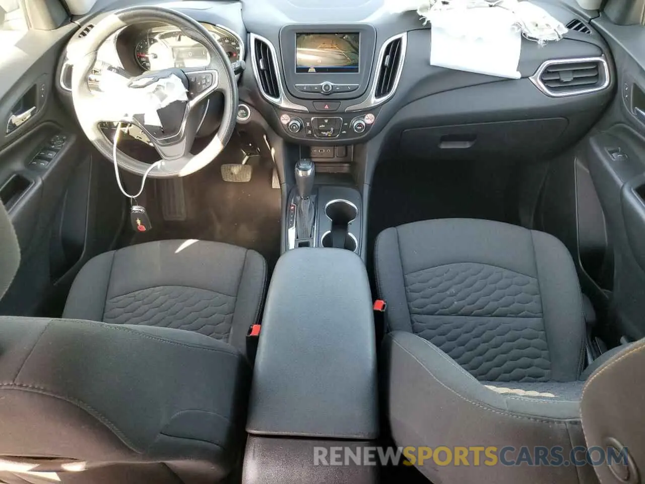 8 fotografías del automóvil dañado 3GNAXKEV4MS138016 CHEVROLET EQUINOX 2021