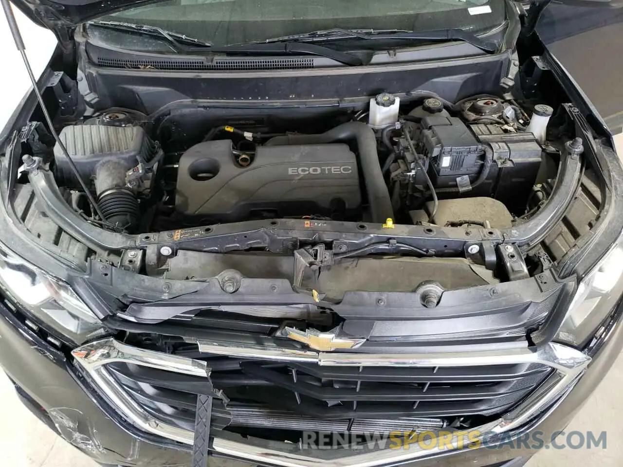 12 fotografías del automóvil dañado 3GNAXKEV4MS144320 CHEVROLET EQUINOX 2021