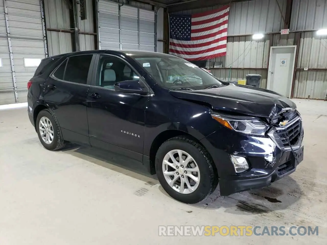 4 fotografías del automóvil dañado 3GNAXKEV4MS144320 CHEVROLET EQUINOX 2021