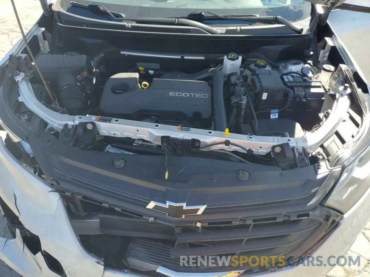 14 fotografías del automóvil dañado 3GNAXKEV4MS154684 CHEVROLET EQUINOX 2021