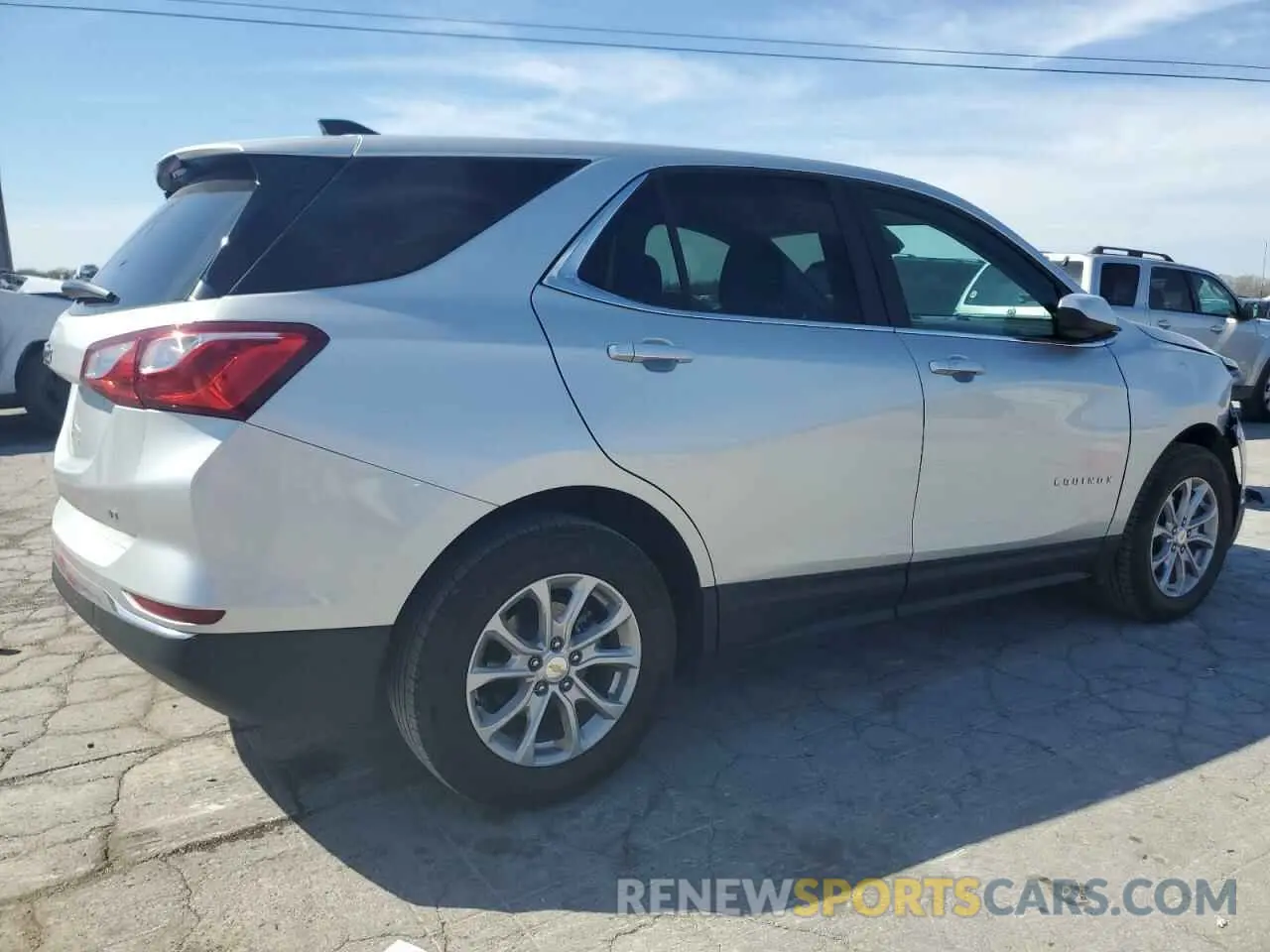 3 fotografías del automóvil dañado 3GNAXKEV4MS154684 CHEVROLET EQUINOX 2021