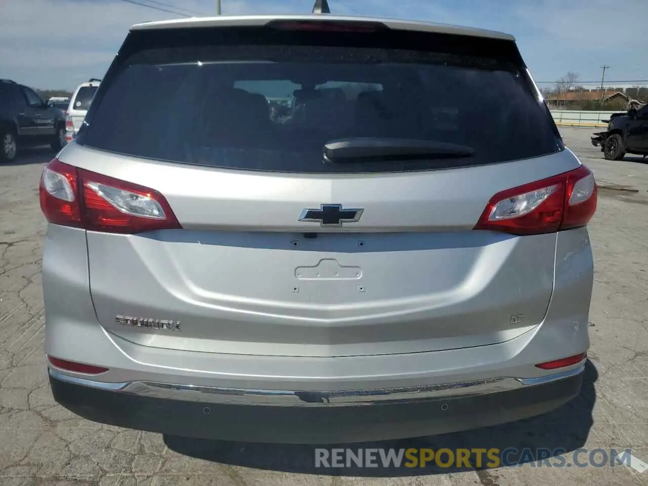 6 fotografías del automóvil dañado 3GNAXKEV4MS154684 CHEVROLET EQUINOX 2021