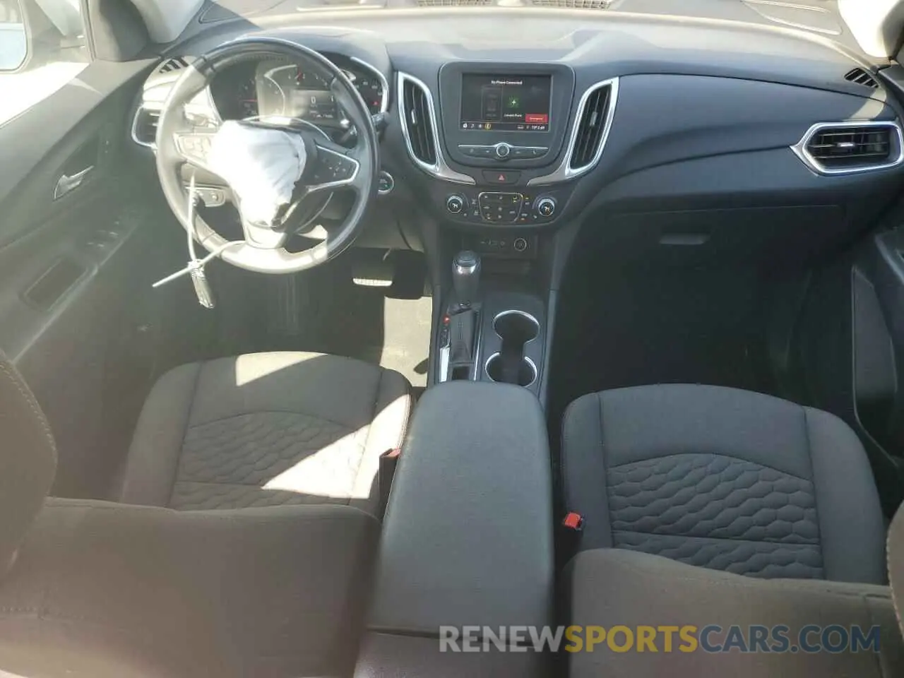 8 fotografías del automóvil dañado 3GNAXKEV4MS154684 CHEVROLET EQUINOX 2021