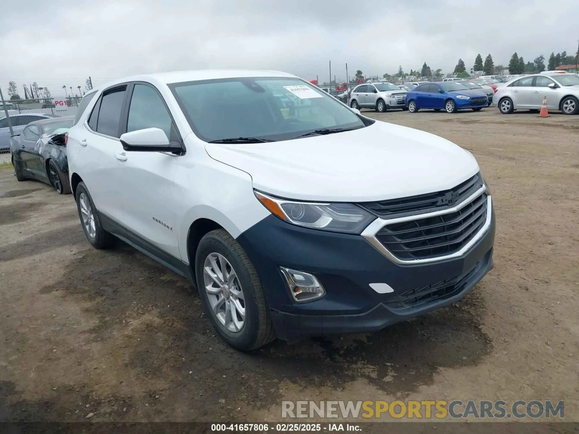 1 fotografías del automóvil dañado 3GNAXKEV4MS172862 CHEVROLET EQUINOX 2021