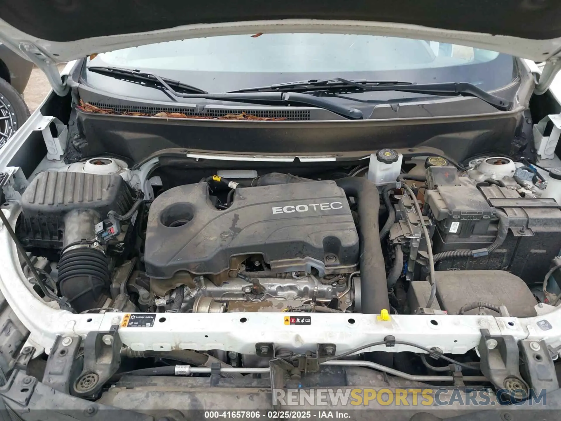 10 fotografías del automóvil dañado 3GNAXKEV4MS172862 CHEVROLET EQUINOX 2021