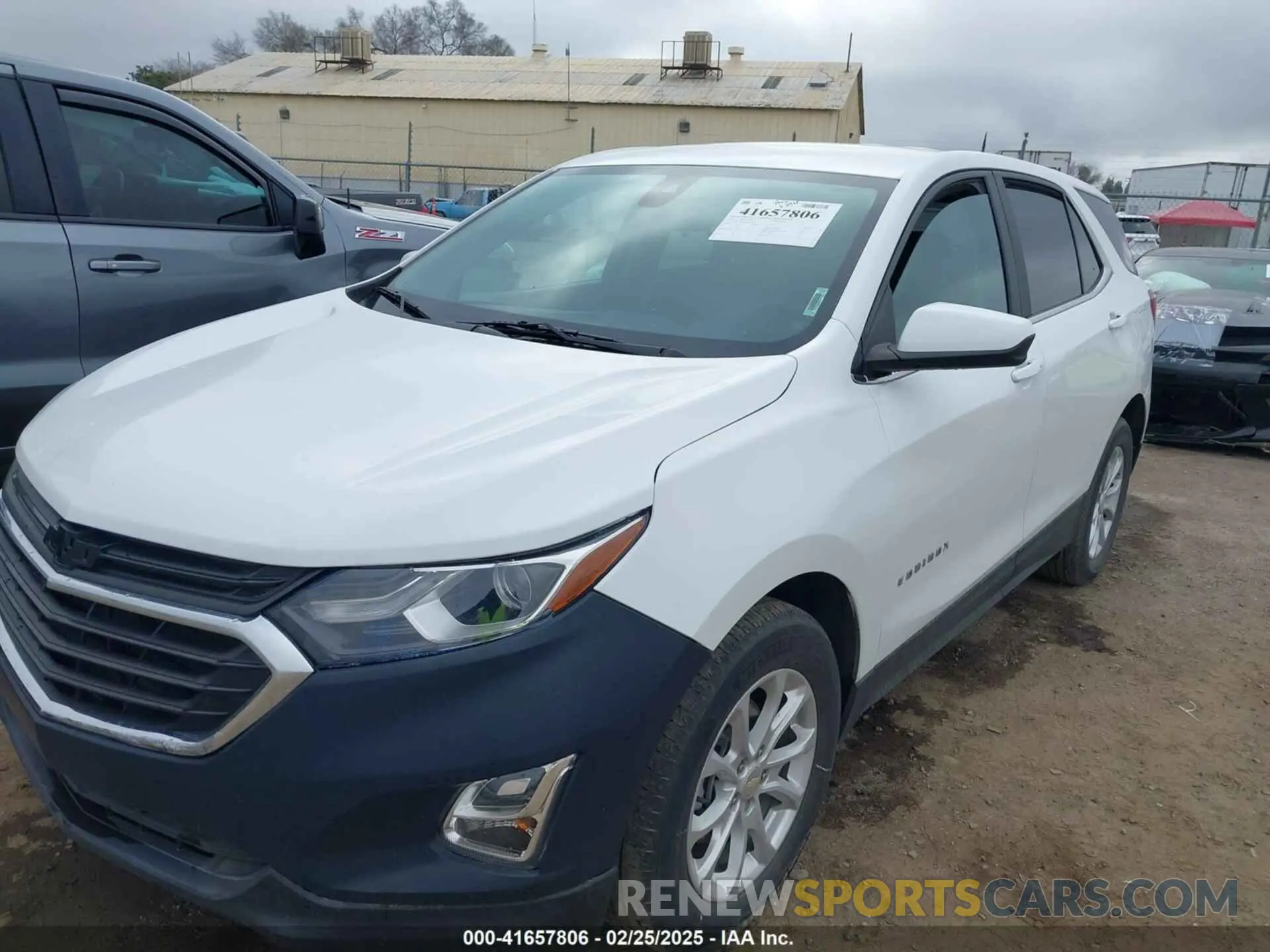 12 fotografías del automóvil dañado 3GNAXKEV4MS172862 CHEVROLET EQUINOX 2021