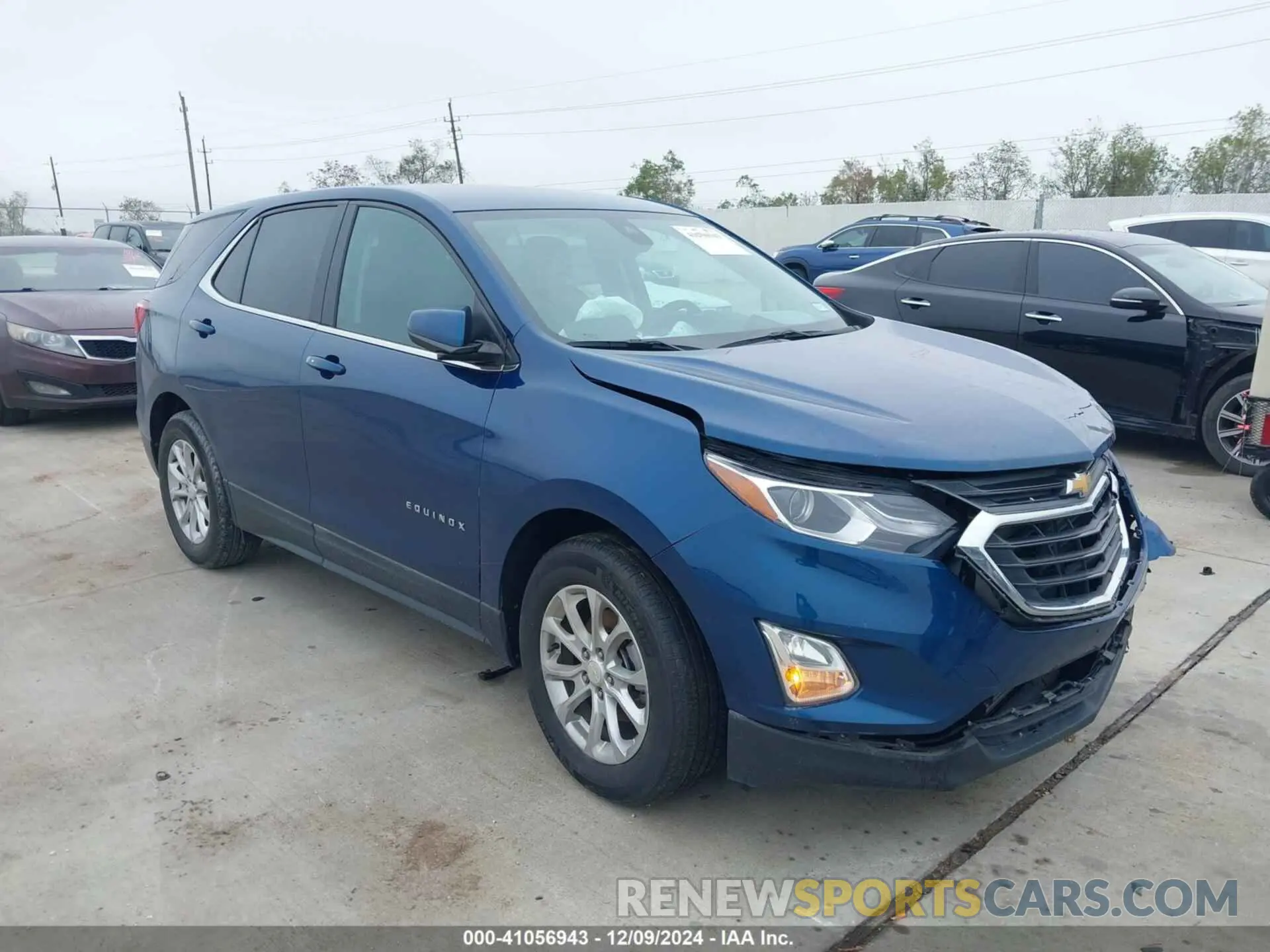 1 fotografías del automóvil dañado 3GNAXKEV5ML322813 CHEVROLET EQUINOX 2021