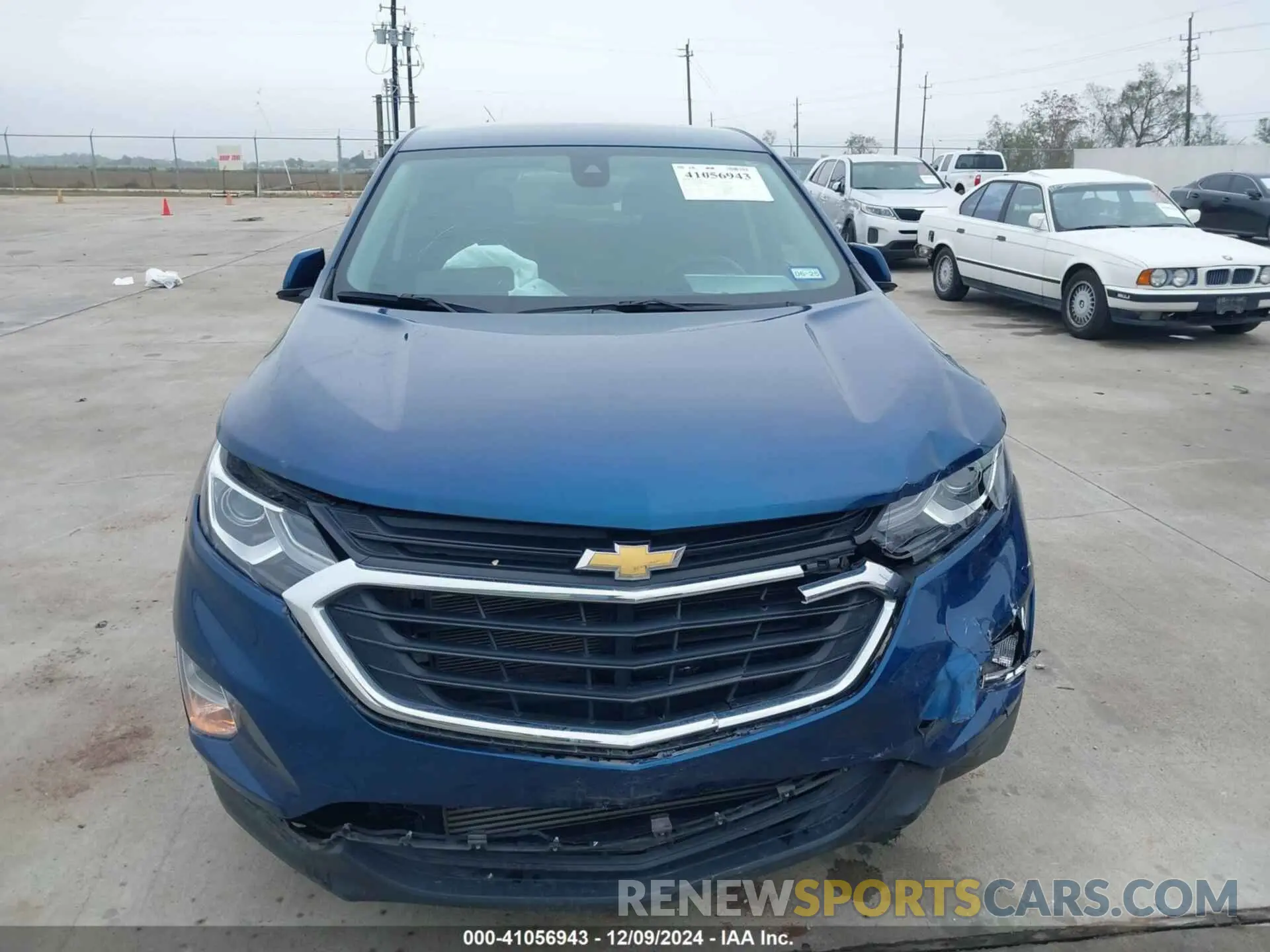 12 fotografías del automóvil dañado 3GNAXKEV5ML322813 CHEVROLET EQUINOX 2021