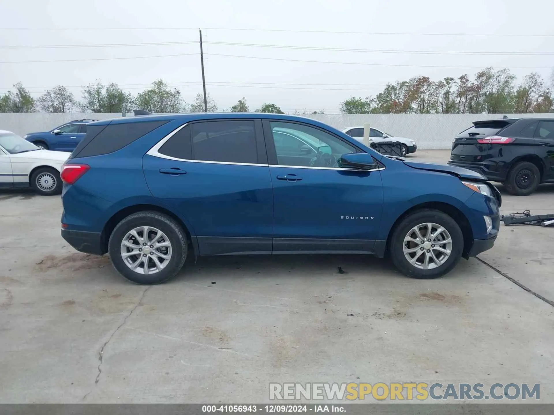 13 fotografías del automóvil dañado 3GNAXKEV5ML322813 CHEVROLET EQUINOX 2021