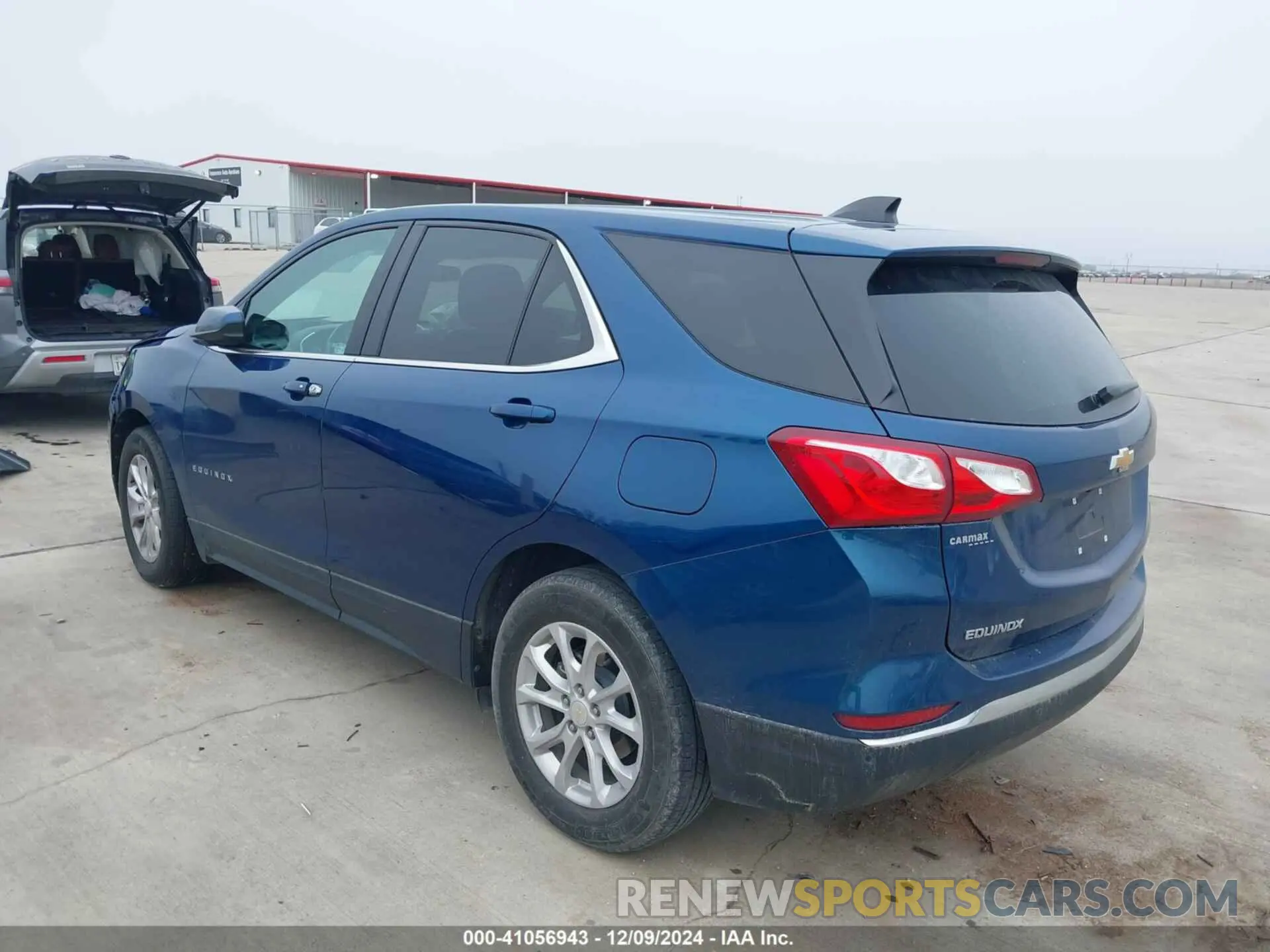 3 fotografías del automóvil dañado 3GNAXKEV5ML322813 CHEVROLET EQUINOX 2021
