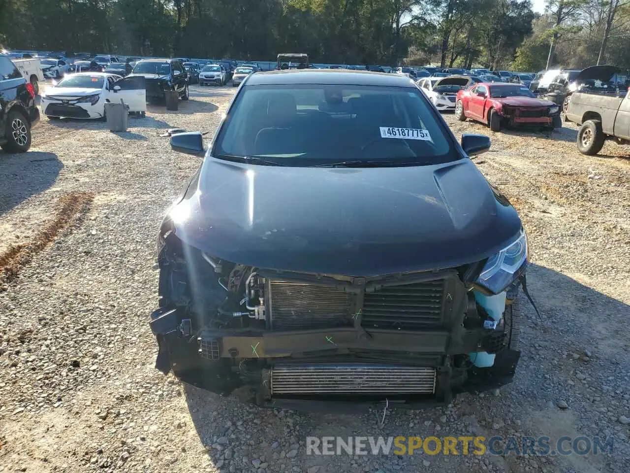 5 fotografías del automóvil dañado 3GNAXKEV5ML361157 CHEVROLET EQUINOX 2021