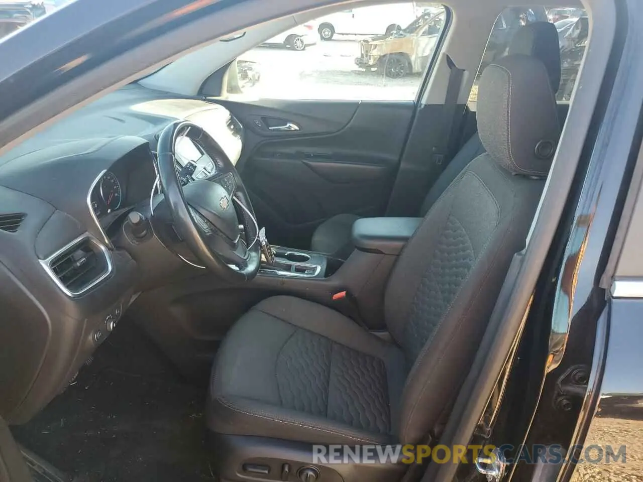 7 fotografías del automóvil dañado 3GNAXKEV5ML361157 CHEVROLET EQUINOX 2021