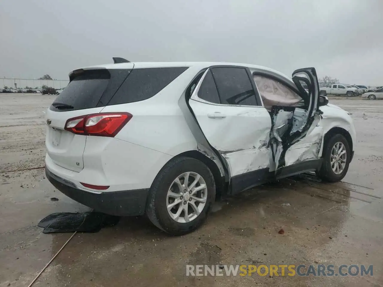 3 fotografías del automóvil dañado 3GNAXKEV5MS103341 CHEVROLET EQUINOX 2021