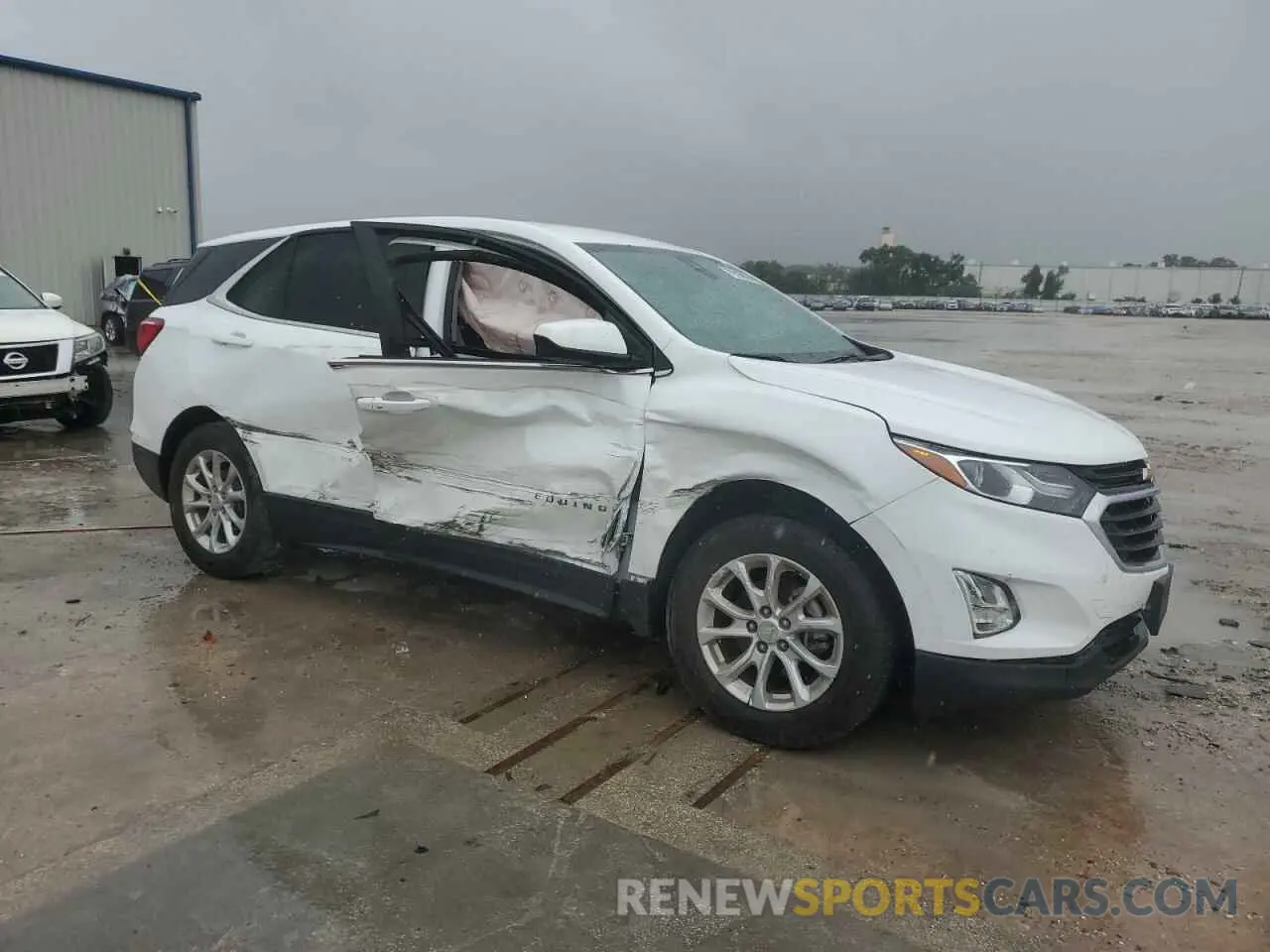 4 fotografías del automóvil dañado 3GNAXKEV5MS103341 CHEVROLET EQUINOX 2021