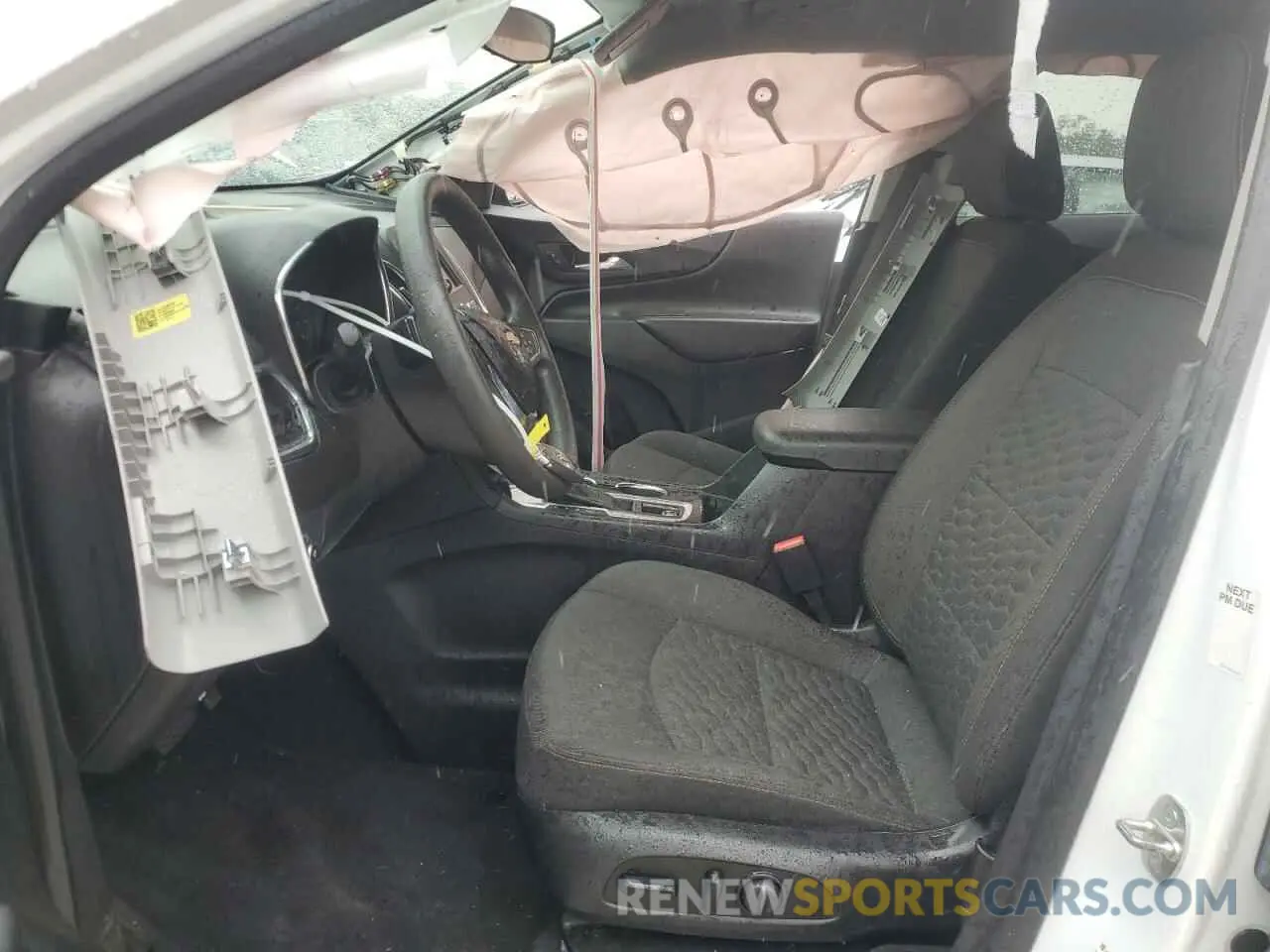 7 fotografías del automóvil dañado 3GNAXKEV5MS103341 CHEVROLET EQUINOX 2021