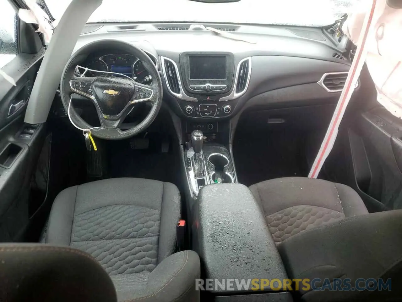 8 fotografías del automóvil dañado 3GNAXKEV5MS103341 CHEVROLET EQUINOX 2021