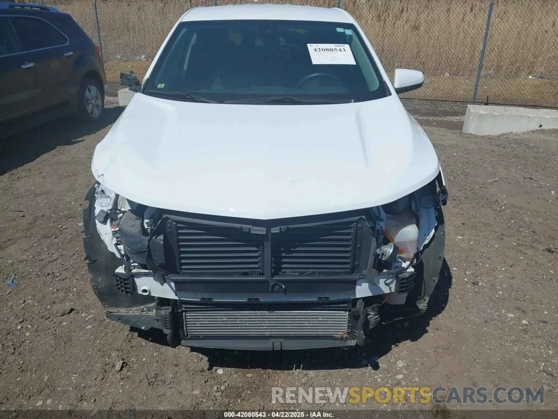 13 fotografías del automóvil dañado 3GNAXKEV5MS138218 CHEVROLET EQUINOX 2021