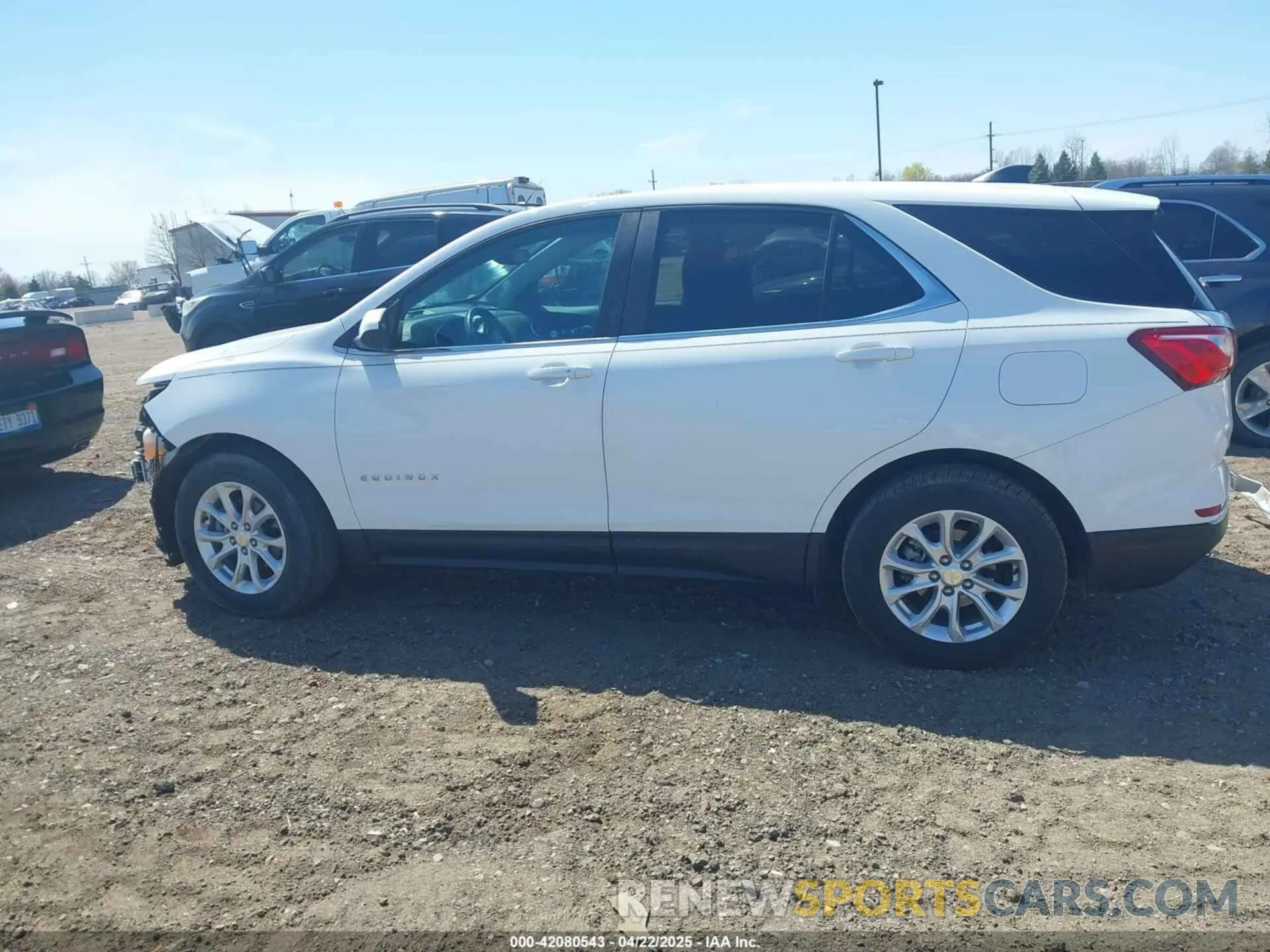 15 fotografías del automóvil dañado 3GNAXKEV5MS138218 CHEVROLET EQUINOX 2021