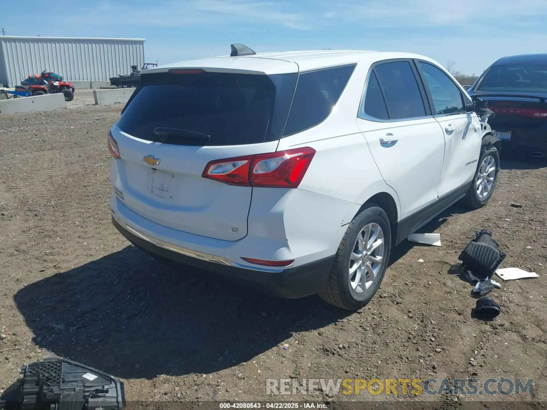 4 fotografías del automóvil dañado 3GNAXKEV5MS138218 CHEVROLET EQUINOX 2021