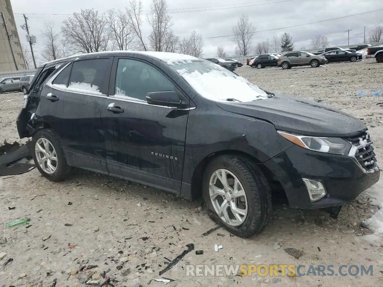 4 fotografías del automóvil dañado 3GNAXKEV6ML349146 CHEVROLET EQUINOX 2021